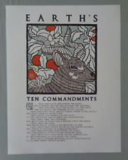 Earth ten commandments for sale  Olympia