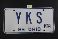 1969 ohio license for sale  Lebanon