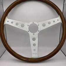 Usado, Volante de madeira Collaudo 15 polegadas clássico vintage FEITO NA ITÁLIA somente volante  comprar usado  Enviando para Brazil