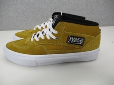 Tênis de skate Vans Half Cab masculino tamanho 9.5 camurça amarela sola branca comprar usado Tênis de skate Vans Half Cab masculino tamanho 9.5 camurça amarela sola branca comprar usado  Enviando para Brazil