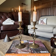 Vintage pair brass for sale  DERBY