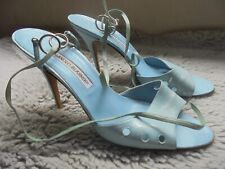Manolo blahnik pale for sale  CHELMSFORD