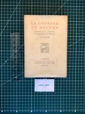 Chanson roland transcrite d'occasion  Épinay-sur-Orge