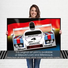 Porsche 936 poster for sale  IPSWICH