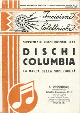 Catalogo dischi columbia usato  Sezzadio