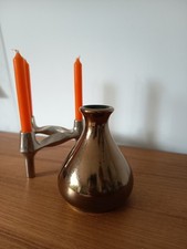 Vase kerzenhalter kupferfarben gebraucht kaufen  Himmelpforten