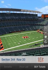 300 level tickets for sale  Cincinnati