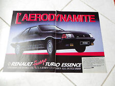 Publicité renault fuego d'occasion  Champigny-sur-Marne