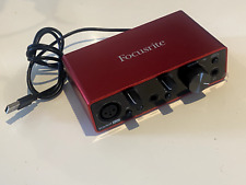 Focusrite scarlett solo for sale  BRIGHTON