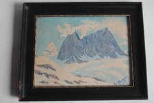 Tableau peinture montagne d'occasion  Seyssel