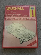 Vauxhall viva haynes for sale  SLEAFORD