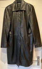 Womens black leather for sale  WISBECH