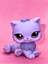 LPS Hasbro EU Exclusive Purple Persian Cat #1041 - Autêntico Littlest Pet Shop comprar usado  Enviando para Brazil