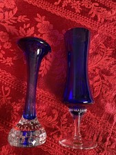 Vases. vintage blue for sale  CARNFORTH
