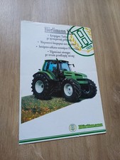 Prospectus tracteur hürlimann d'occasion  Lys-lez-Lannoy