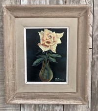 Tableau rose vase d'occasion  Mulhouse-