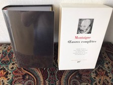 Pléiade montaigne oeuvres d'occasion  La Rochelle