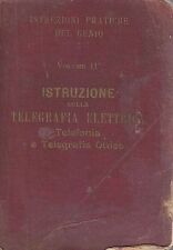 Istruzione sulla telegrafia usato  Bari