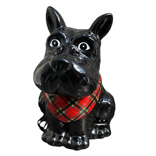Black westie ceramic for sale  HORSHAM