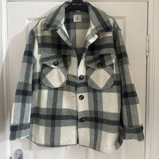 Plaid shacket 14 for sale  LEAMINGTON SPA