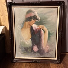 Williams oil canvas for sale  Fernandina Beach