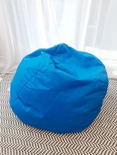Blue bean bag for sale  CLEVEDON