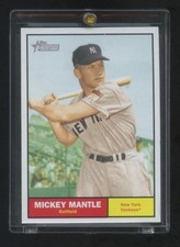 2010 Topps HERITAGE CHASE VARIATION MICKEY MANTLE 1961 HR RACE SP#56 HOF⚾️ ESTADO PERFEITO comprar usado  Enviando para Brazil