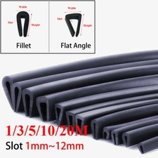 Vedação de acabamento de borda perfil borracha moldura proteção borda perfil U 1mm~12mm comprar usado  Enviando para Brazil