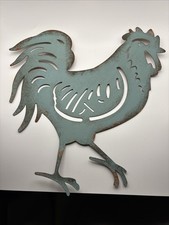 Rooster distressed farmhouse for sale  Portage