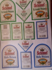 Bieretiketten kronenbrauerei s gebraucht kaufen  Grünhufe,-Lüdershagen
