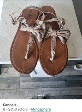 Atmosphere sandals size for sale  MAGHERAFELT