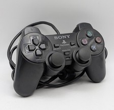 Genuíno OEM Sony PS2 Dualshock 2 Controle Preto Playstation 2 TESTADO Funcionando comprar usado  Enviando para Brazil