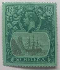 St. helena kgv d'occasion  Expédié en Belgium