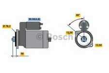 Bosch reman starter for sale  SHEFFIELD