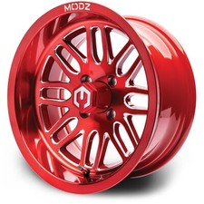 MODZ 14" Mayhem - Vermelho escovado com moinho de bolas - Roda de carrinho de golfe comprar usado  Enviando para Brazil