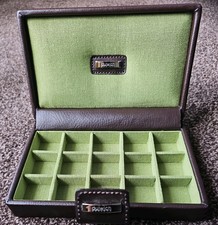 Dulwich leather cufflink for sale  WISBECH