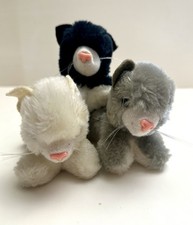 Conjunto de 3 gatinhos de pelúcia vintage 1970’s Nature Babies por Dakin Missing Mama Cat 6” comprar usado  Enviando para Brazil