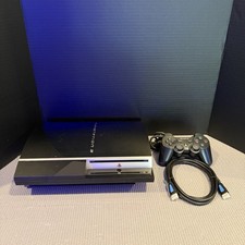 Controle de console Sony PlayStation 3 PS3 Fat CECHK01 80GB HDMI e cabo de alimentação comprar usado Controle de console Sony PlayStation 3 PS3 Fat CECHK01 80GB HDMI e cabo de alimentação comprar usado  Enviando para Brazil