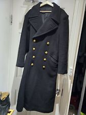 Black navy wool for sale  LONDON