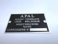 Plaque constructeur buggy d'occasion  Vitré