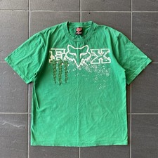 Camiseta Fox Racing Monster Energy verde gráfica GG motocross Moto Cross Y2K comprar usado  Enviando para Brazil