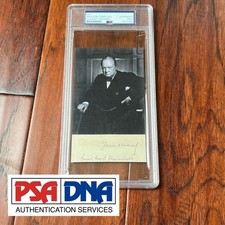 Winston churchill psa for sale  Wayne