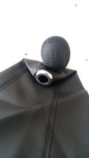 Używany, Fiat Barchetta - Cuffia e Pomello cambio in Pelle Nero REPLICA 5 Marce  na sprzedaż  Wysyłka do Poland