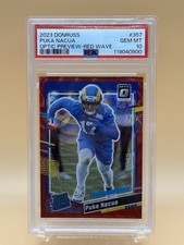 2023 Donruss Puca Nacua #357 Optic Preview Red Wave (RC) (PSA 10) comprar usado 2023 Donruss Puca Nacua #357 Optic Preview Red Wave (RC) (PSA 10) comprar usado  Enviando para Brazil