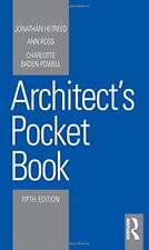 Architect pocket book for sale  UK