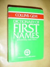 Dictionary first names for sale  UK