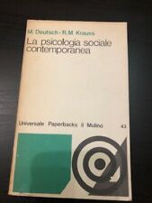 Deutsch krauss psicologia usato  Cirie