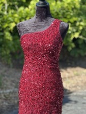 Women red sequined for sale  Grand Junction