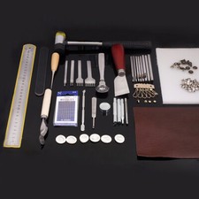 62pcs leather craft for sale  TAMWORTH