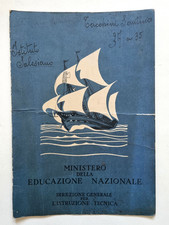 Pagella fascista scuola usato  Milano